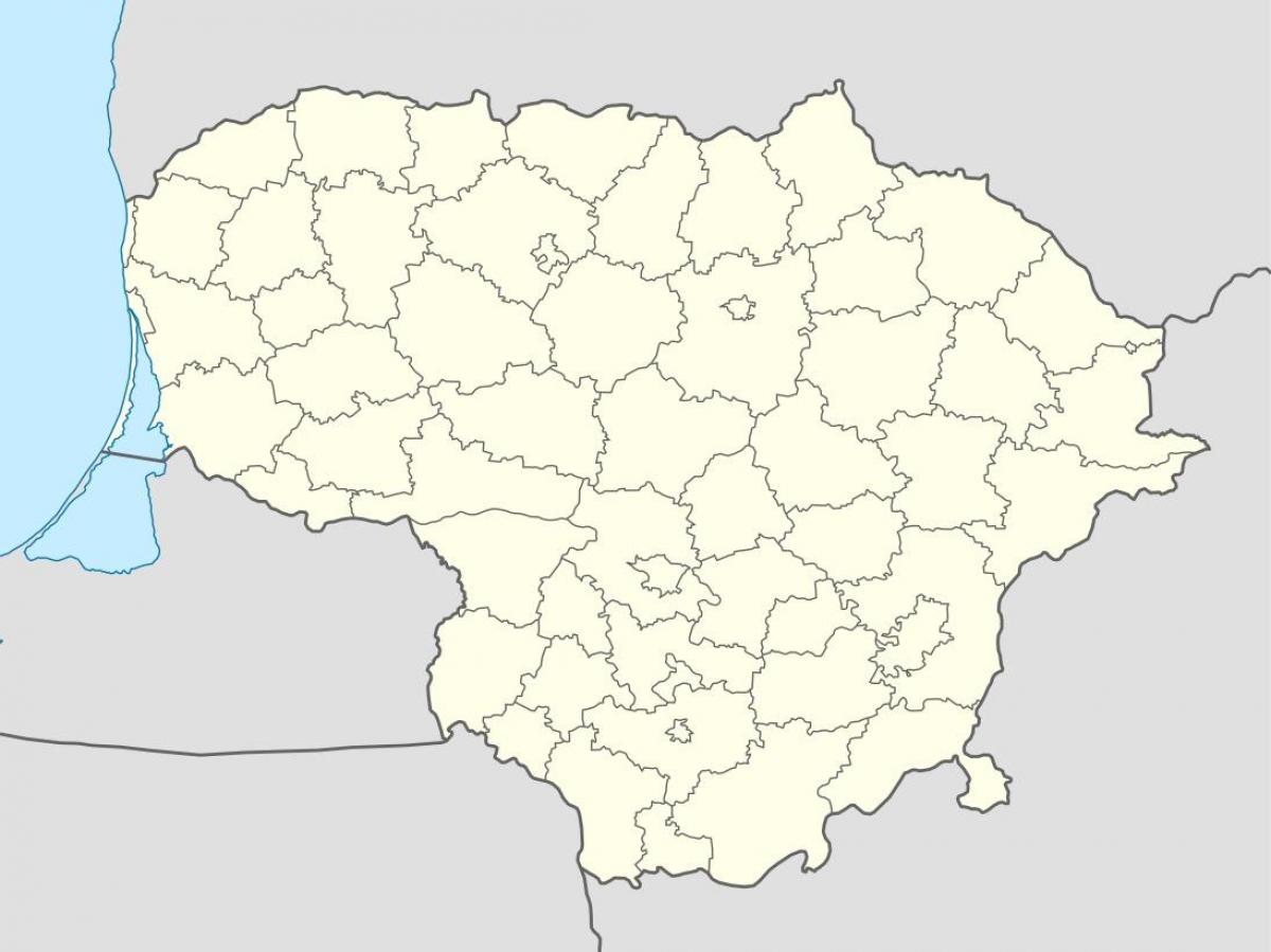 خريطة ليتوانيا ناقلات